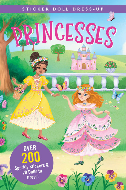 PRINCESSES STICKER DOLL DRESS UP