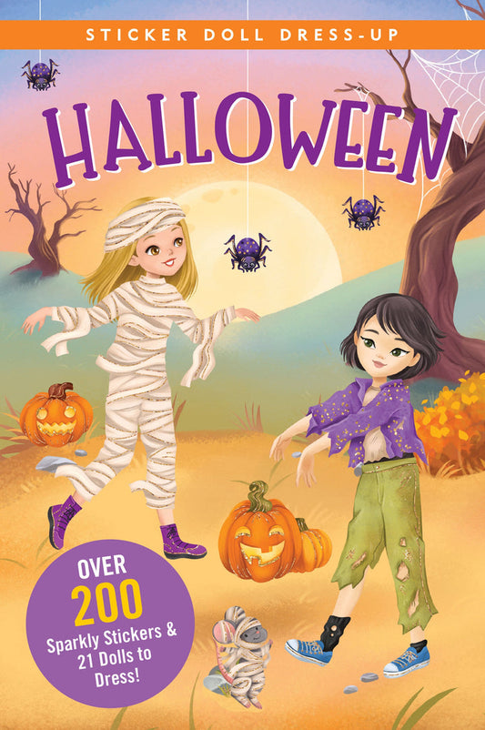 HALLOWEEN STICKER DOLL DRESS UP