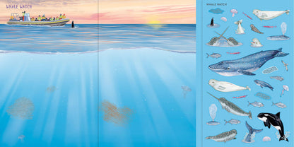 UNDER THE SEA STICKER SCENES