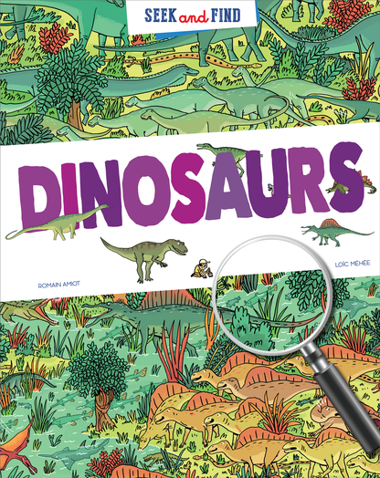 DINOSAURS SEEK AND FIND BOOK
