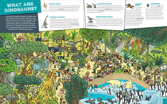 DINOSAURS SEEK AND FIND BOOK