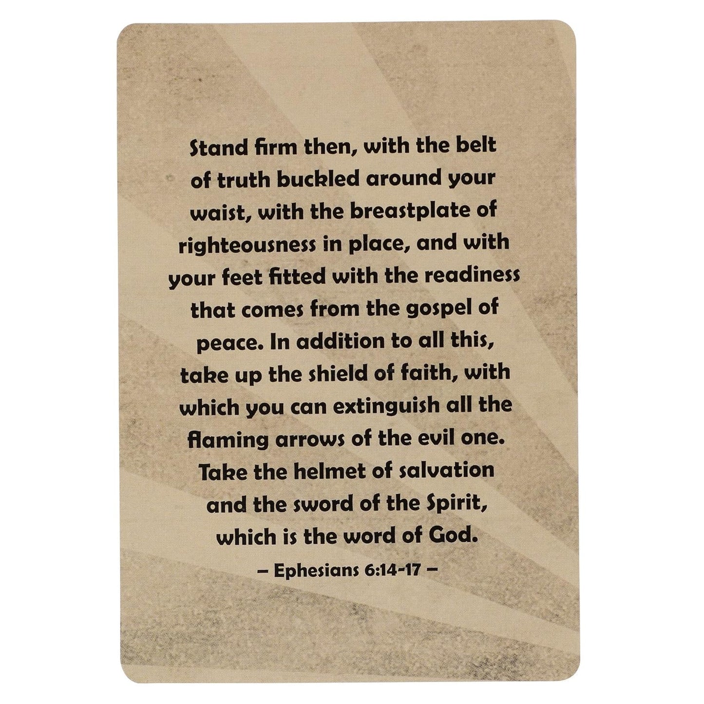 GO FISH!  THE ARMOR OF GOD