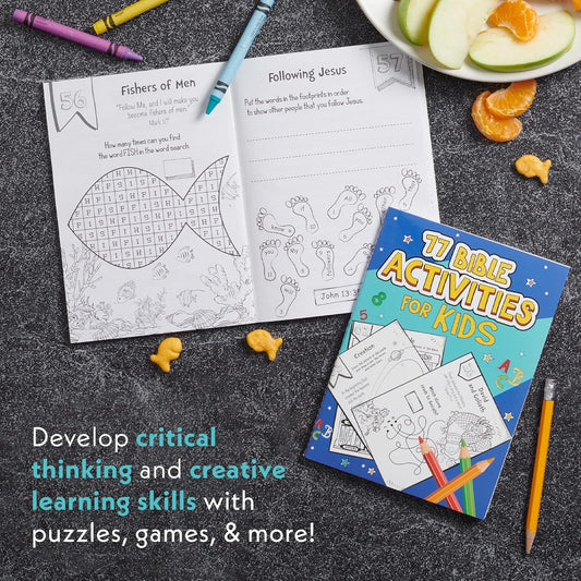 77 BIBLE ACTIVITIES