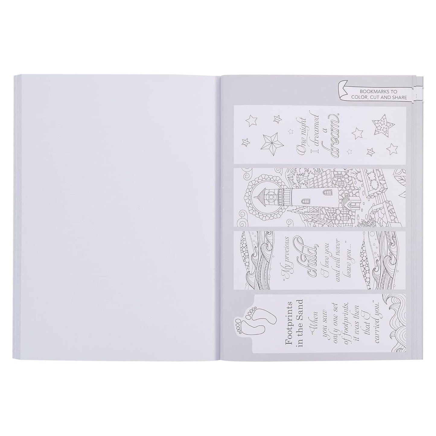 FOOTPRINTS IN THE SAND COLORING