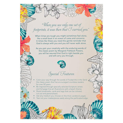 FOOTPRINTS IN THE SAND COLORING