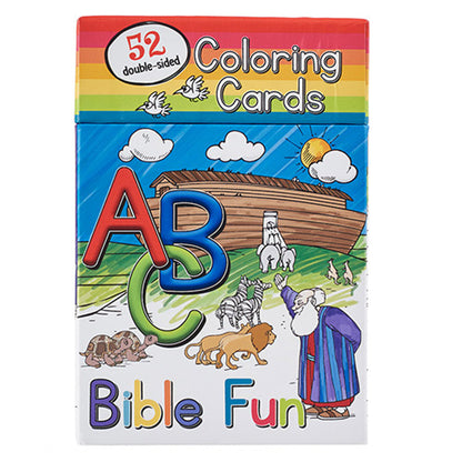 ABC BIBLE FUN COLORING CARDS