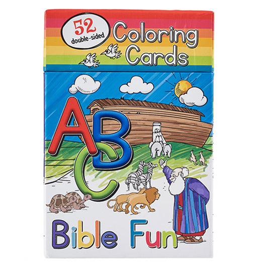 ABC BIBLE FUN COLORING CARDS