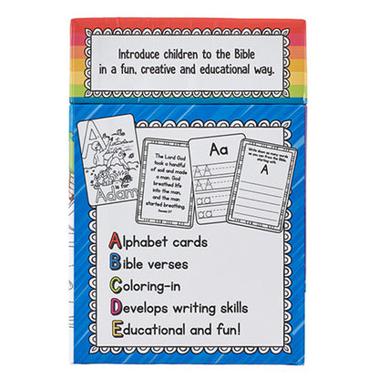ABC BIBLE FUN COLORING CARDS