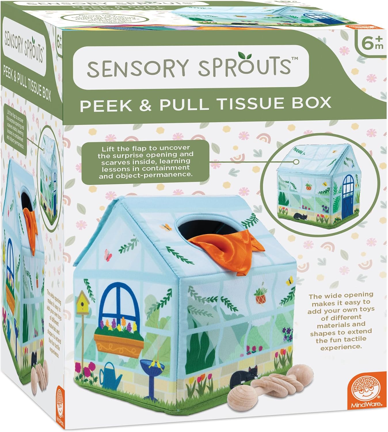 PEEK AND PULL TISSUE BOX