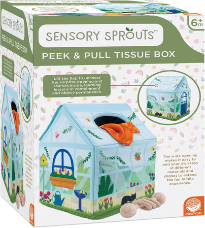 PEEK AND PULL TISSUE BOX