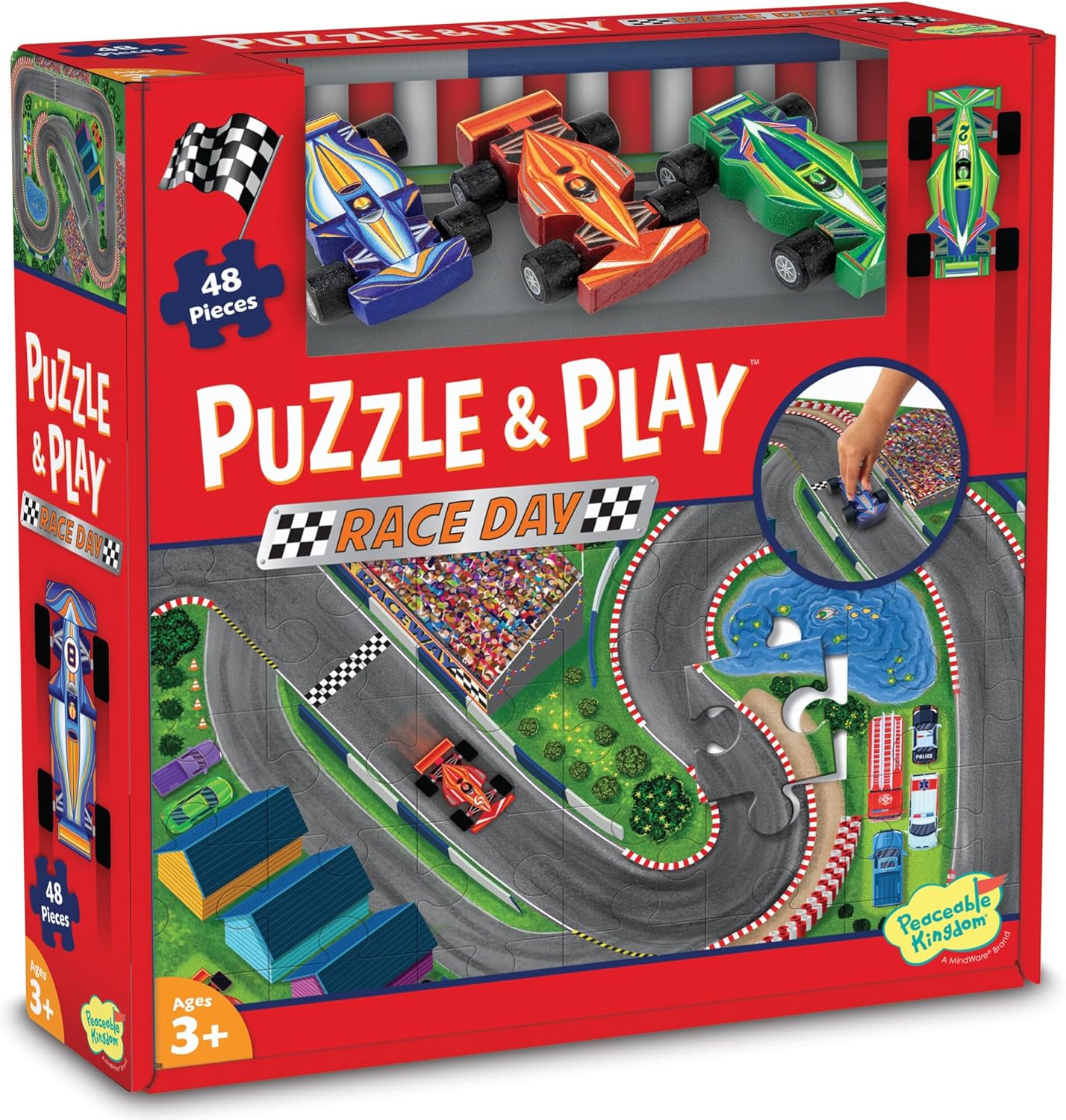 PUZZLE AND PLAY RACE DAY