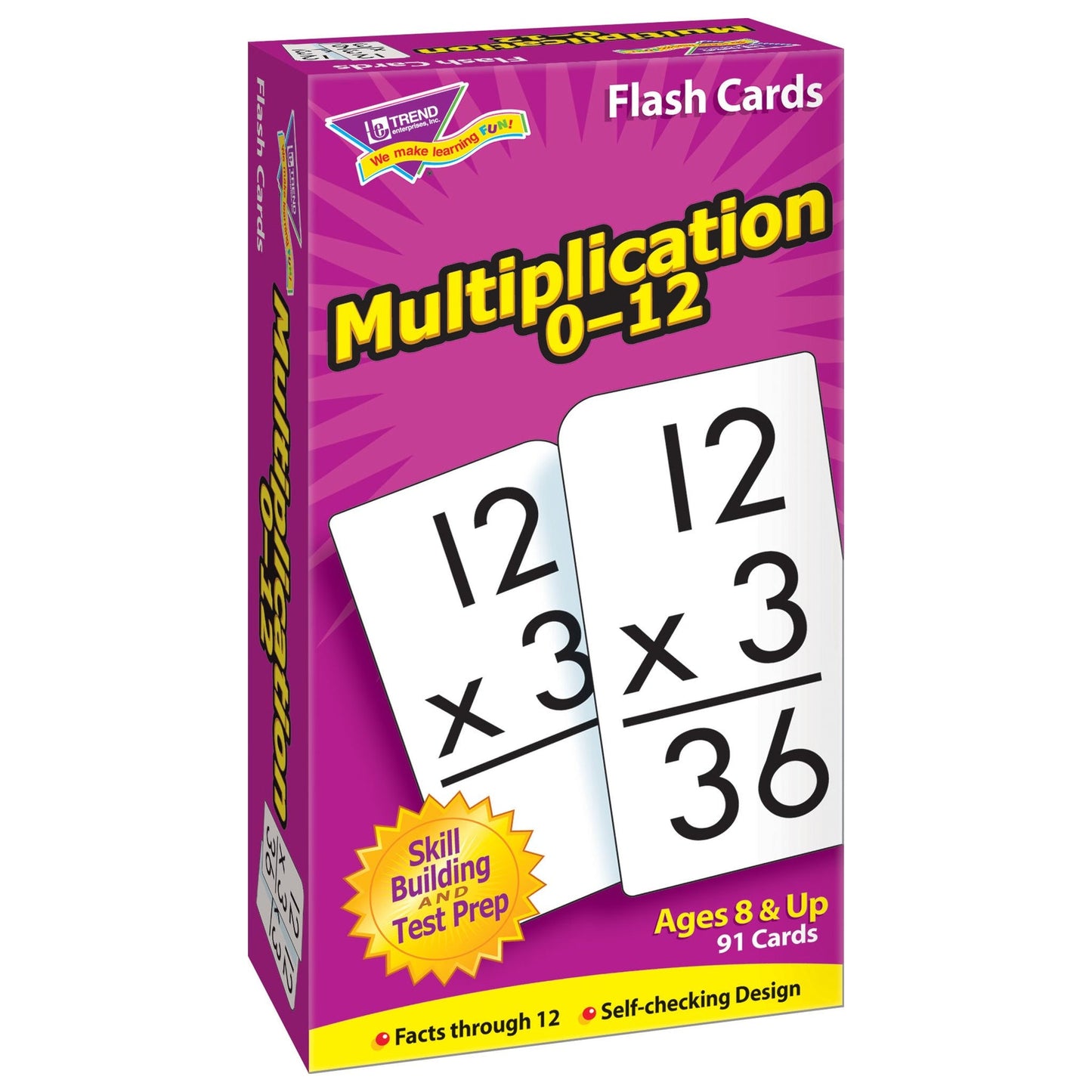MULTIPLICATION 0-12/FLASH CARD