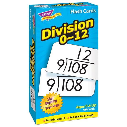 DIVISION 0 - 12/FLASH CARDS