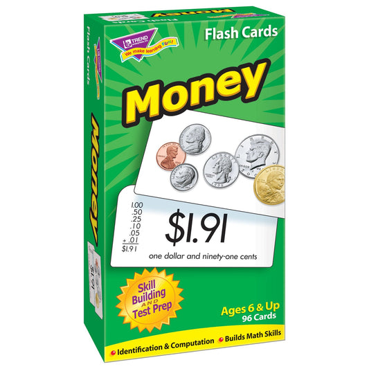 MONEY FLASH CARDS