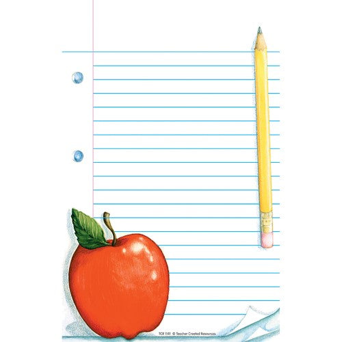 NOTEPAD WITH APPLE