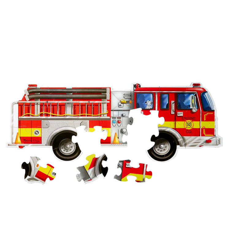 FIRE TRUCK FLOOR PUZZLE