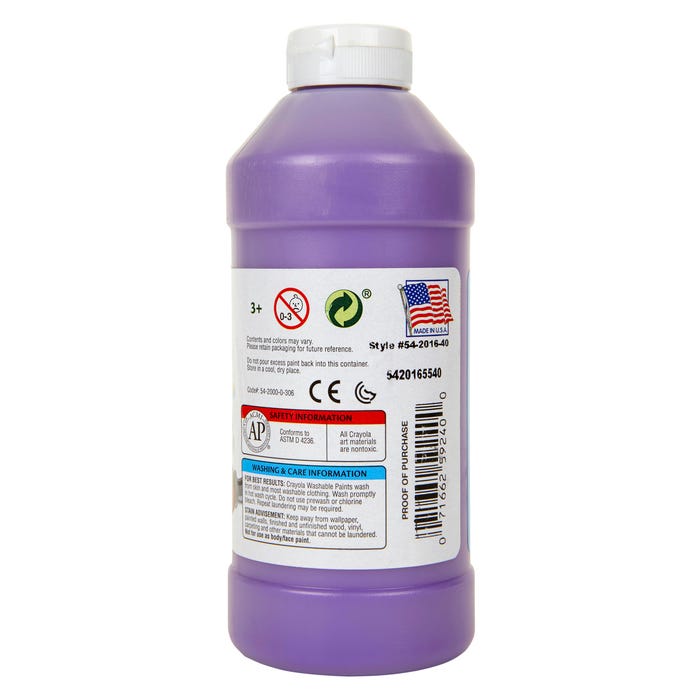 VIOLET TEMPERA ARTISTA 16 OZ