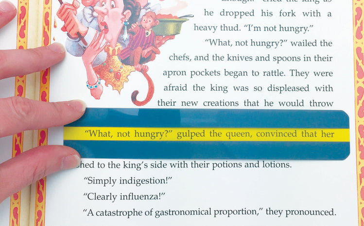 READING GUIDE STRIP/YELLOW