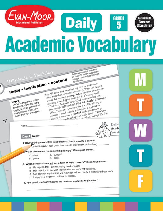 DAILY ACADEMIC VOCAB 5