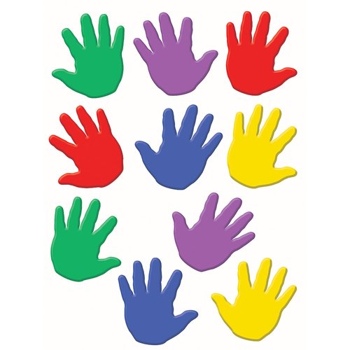 COLORFUL HANDPRINTS