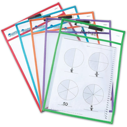 WRITE AND WIPE POCKETS