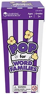 POP FOR WORD FAMILIES