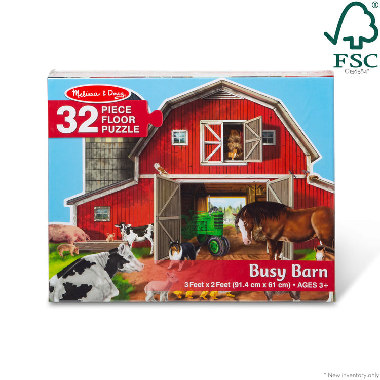 BUSY BARN FLOOR PUZZLE