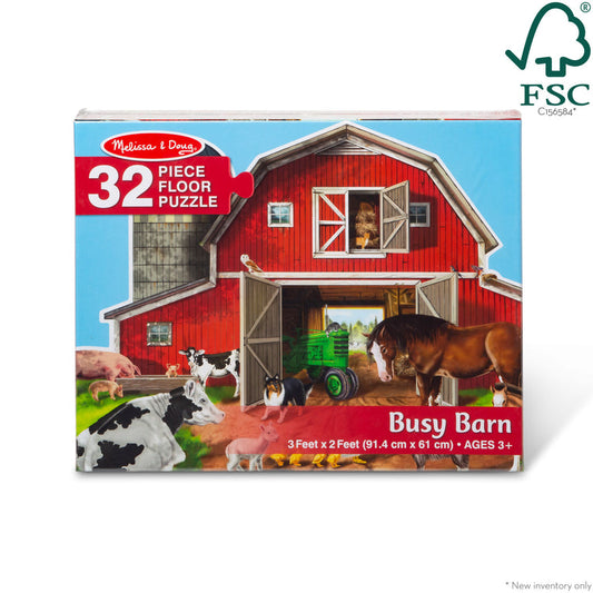 BUSY BARN FLOOR PUZZLE