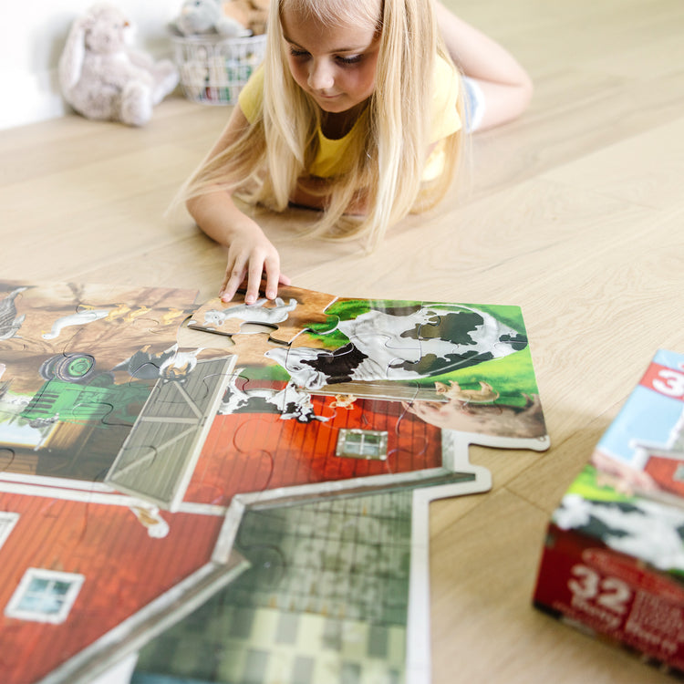 BUSY BARN FLOOR PUZZLE