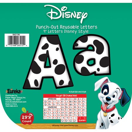 101 DALMATIONS LETTERS