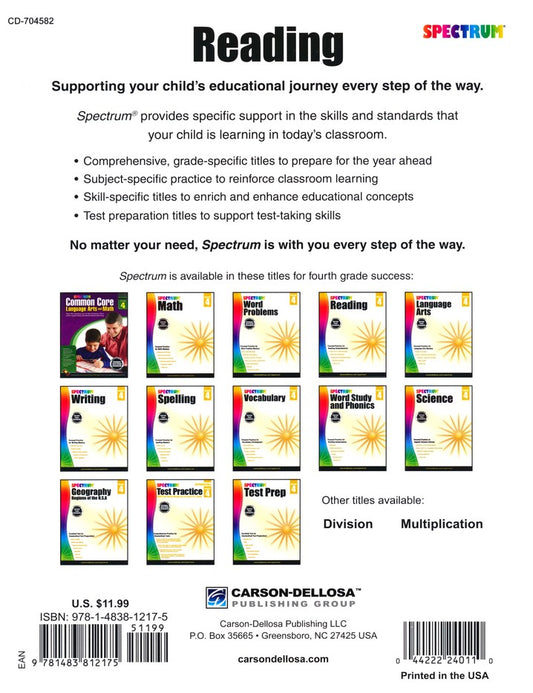 SPECTRUM READING 4 (2015)