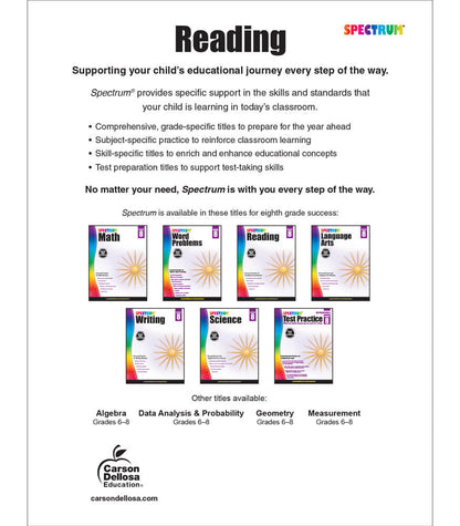 SPECTRUM READING 8 (2015)