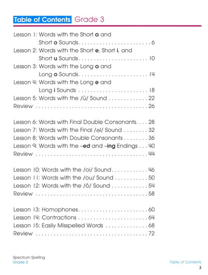 SPECTRUM SPELLING 4 (2015)