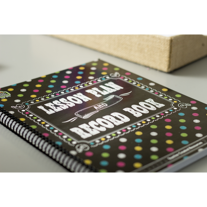 CHALKBOARD LESSON PLANNER AND RECORD BOOK