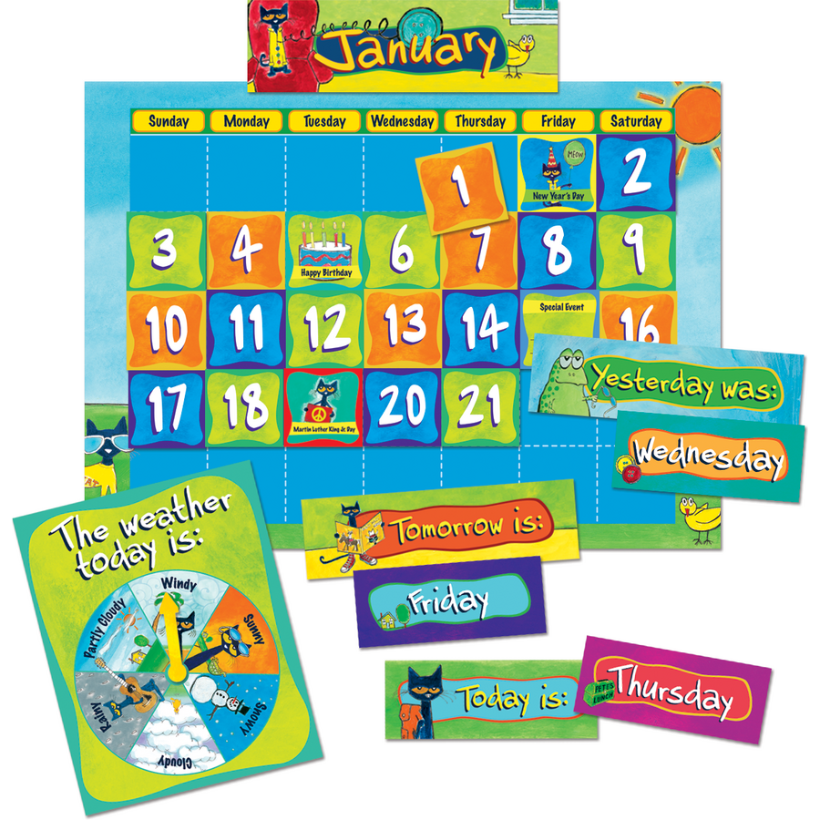 PETE THE CAT CALENDAR KIT