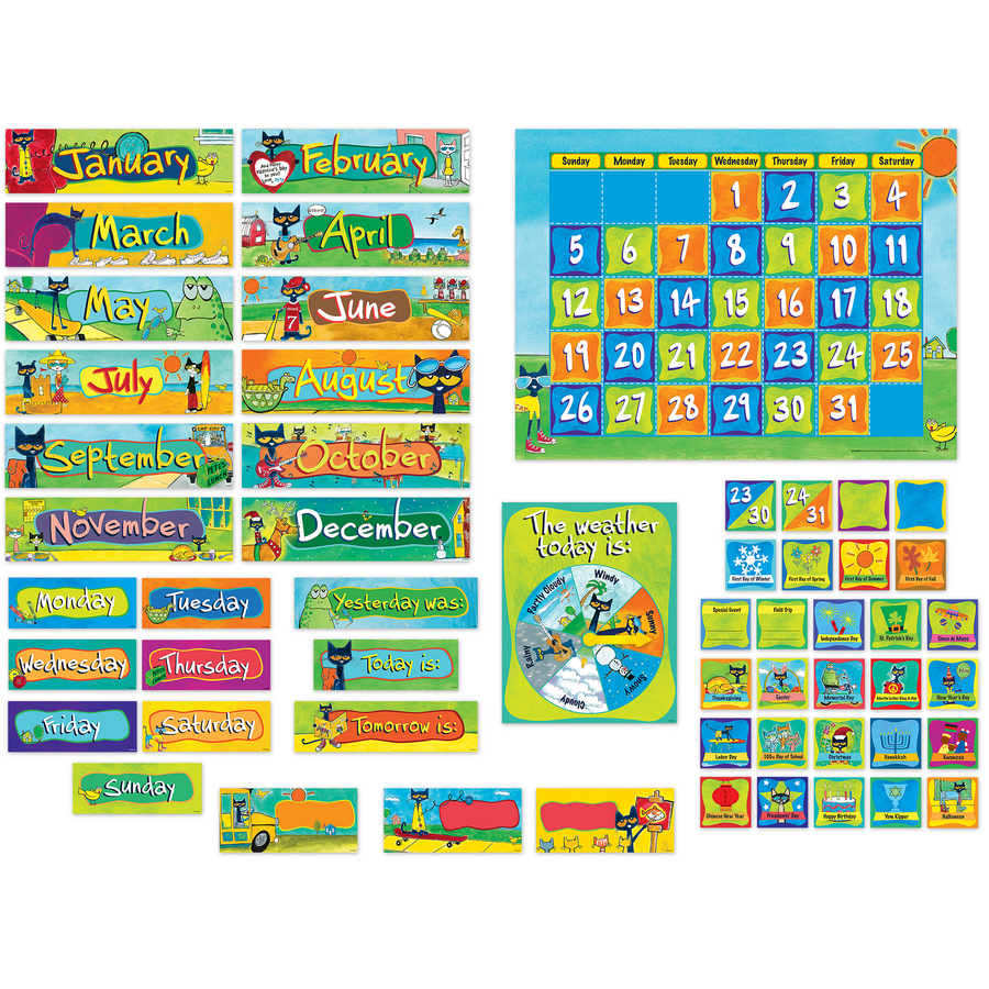 PETE THE CAT CALENDAR KIT