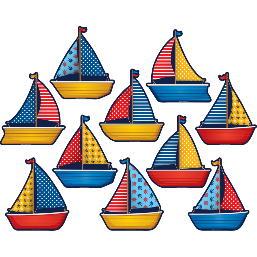 SAILBOATS CUT OUTS