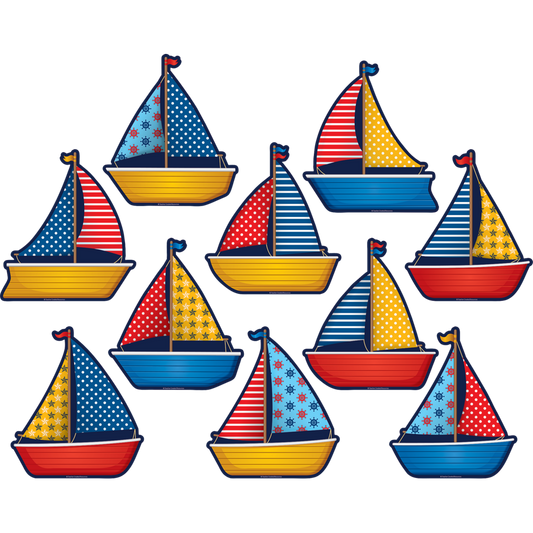 SAILBOATS CUT OUTS