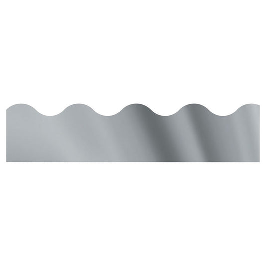 SILVER METALLIC TT/SCALLOP