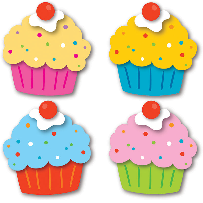 CUPCAKES MINI CUT OUT ASST