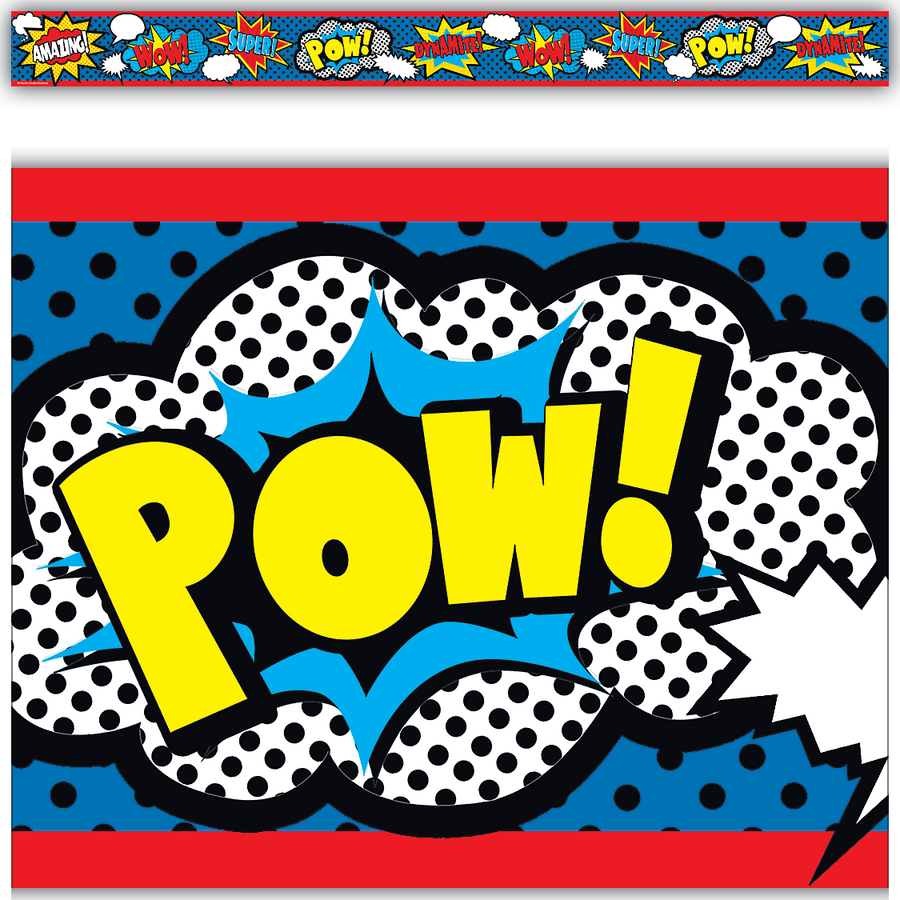 SUPERHERO BORDER