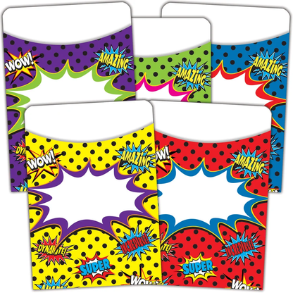 SUPERHERO LIBRARY POCKETS