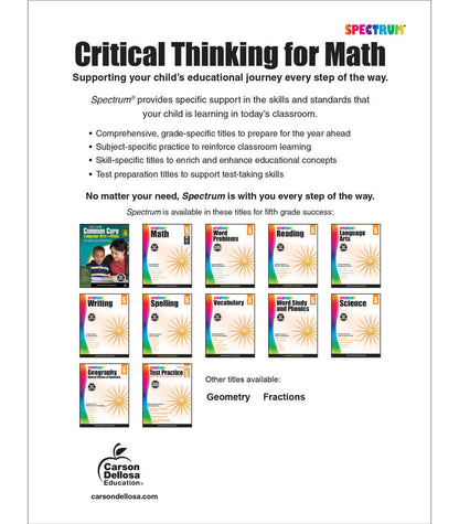 CRITICAL THINKING MATH 5