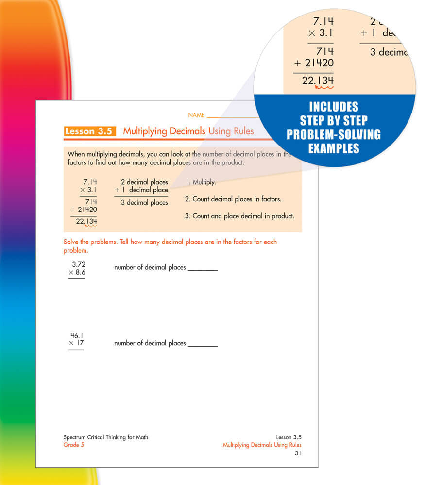 CRITICAL THINKING MATH 5