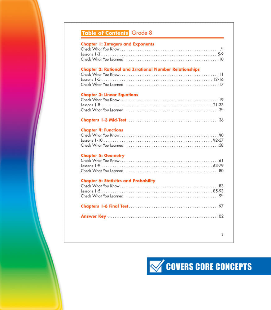 CRITICAL THINKING MATH 8