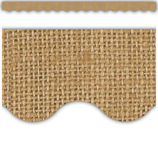 BURLAP BORDER