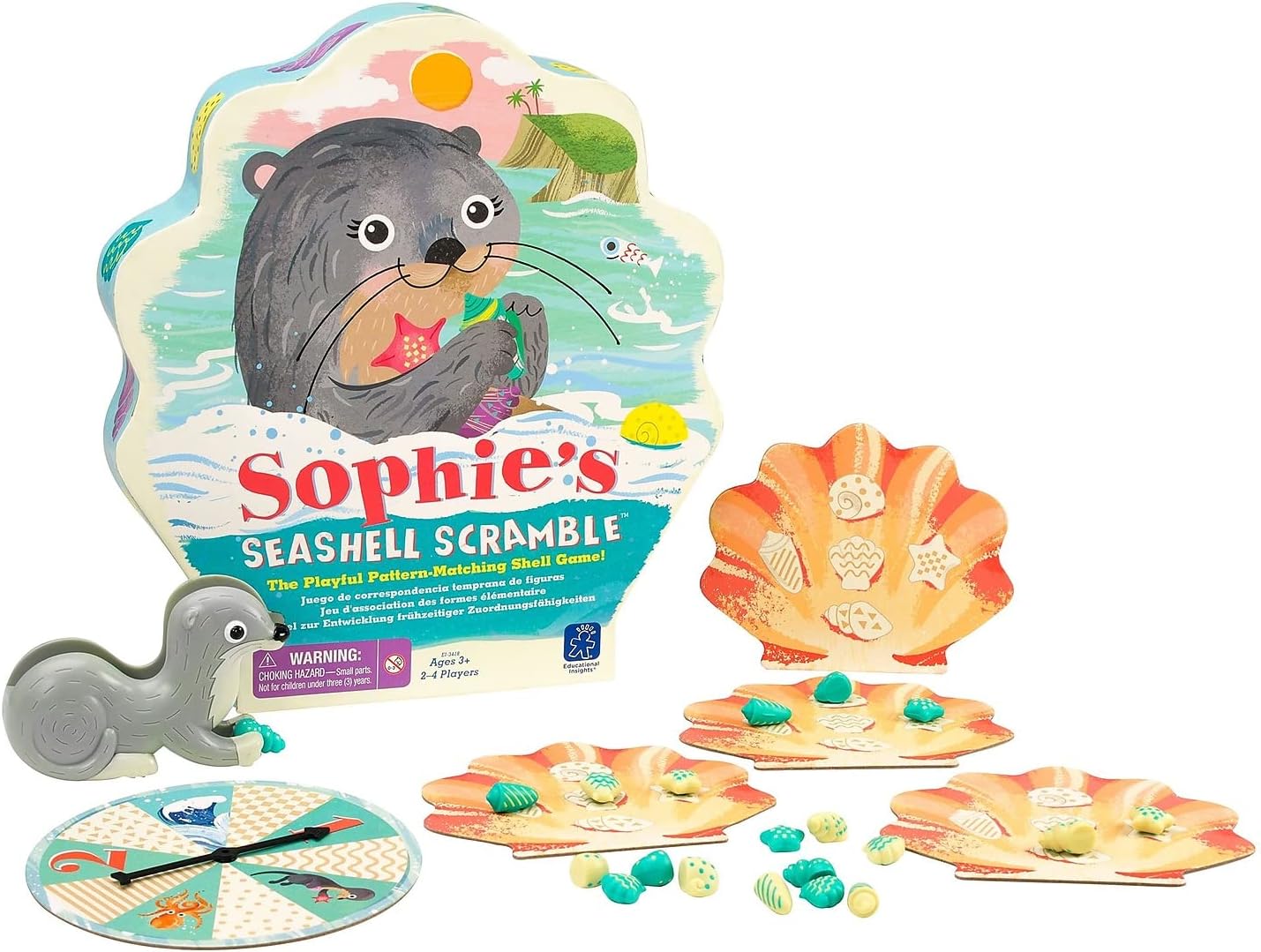 SOPHIE'S SEASHELL SCRAMBLE