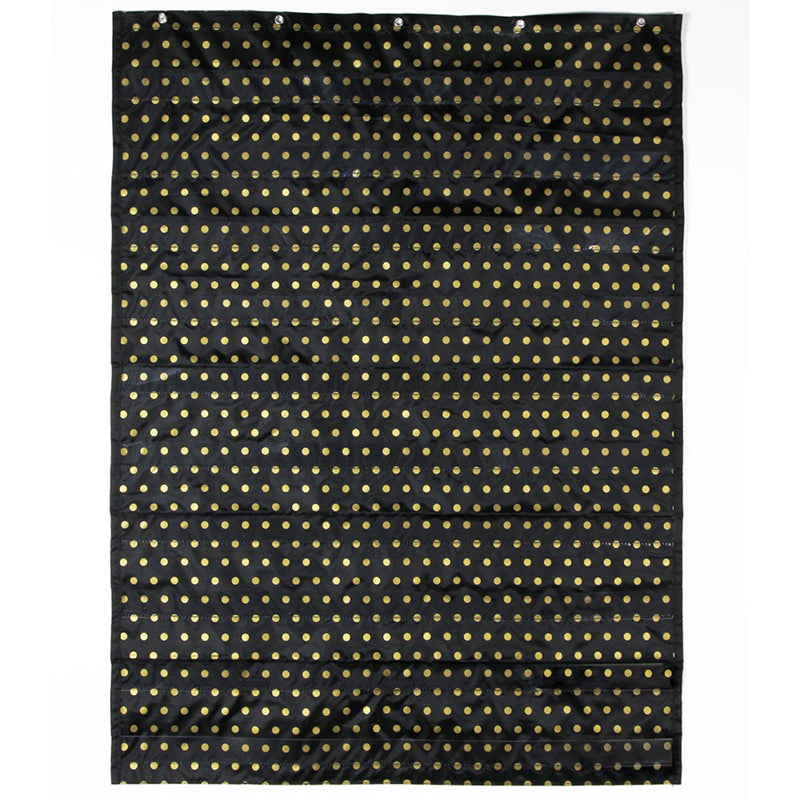 POCKET CHART GOLD POLKA DOT