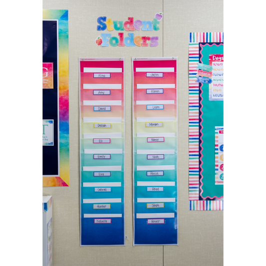WATERCOLOR FILE STORAGE POCKET C