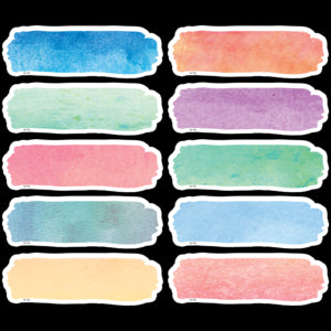 WATERCOLOR MAGNETIC LABELS